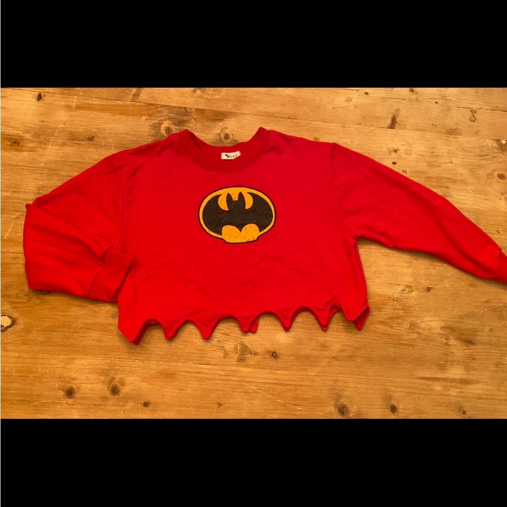 Batman Cropped crewneck sweatshirt